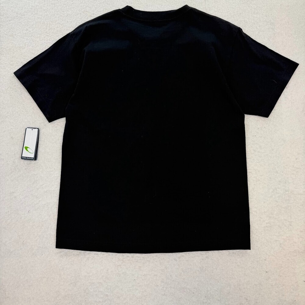 NWT Tek Gear Boys Basketball Shirt"THIS COURT BELONGS TO ME" Black Size XL - Picture 2 of 5